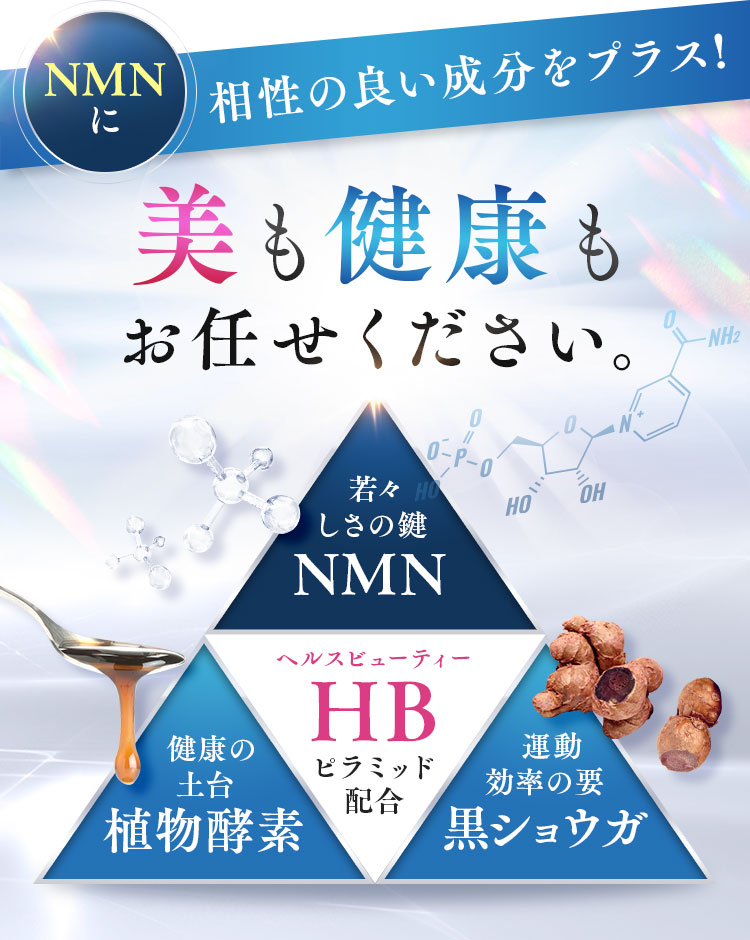 相性の良い成分をプラス!